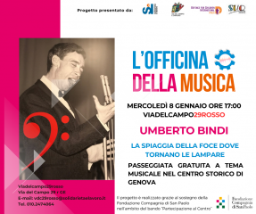 Passeggiata gratuita a tema musicale in via del campo